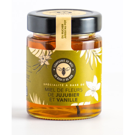 Miel de jujubier et vanille